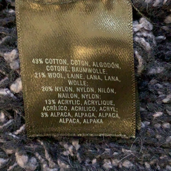 Anthropologie Moth Blue Zipper Sweater sz M - Picture 10 of 12